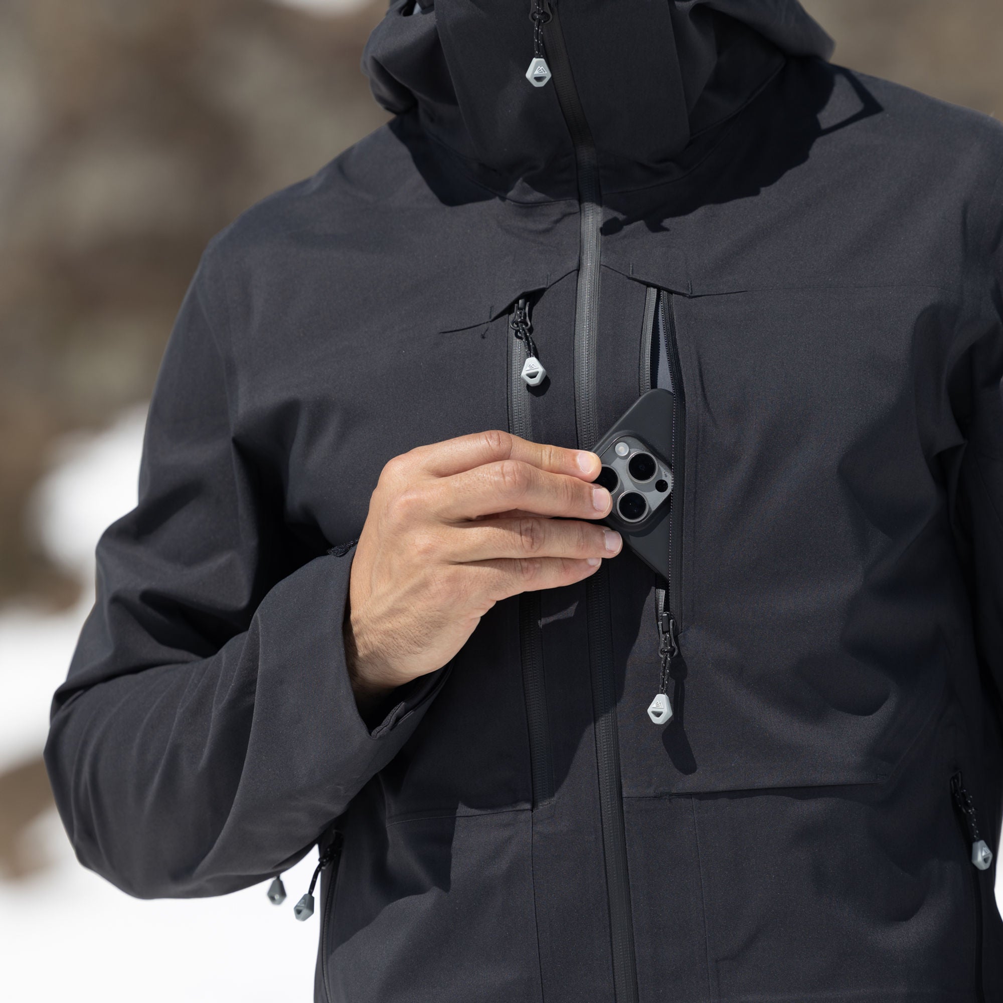 R1 Tech Jacket Men | black