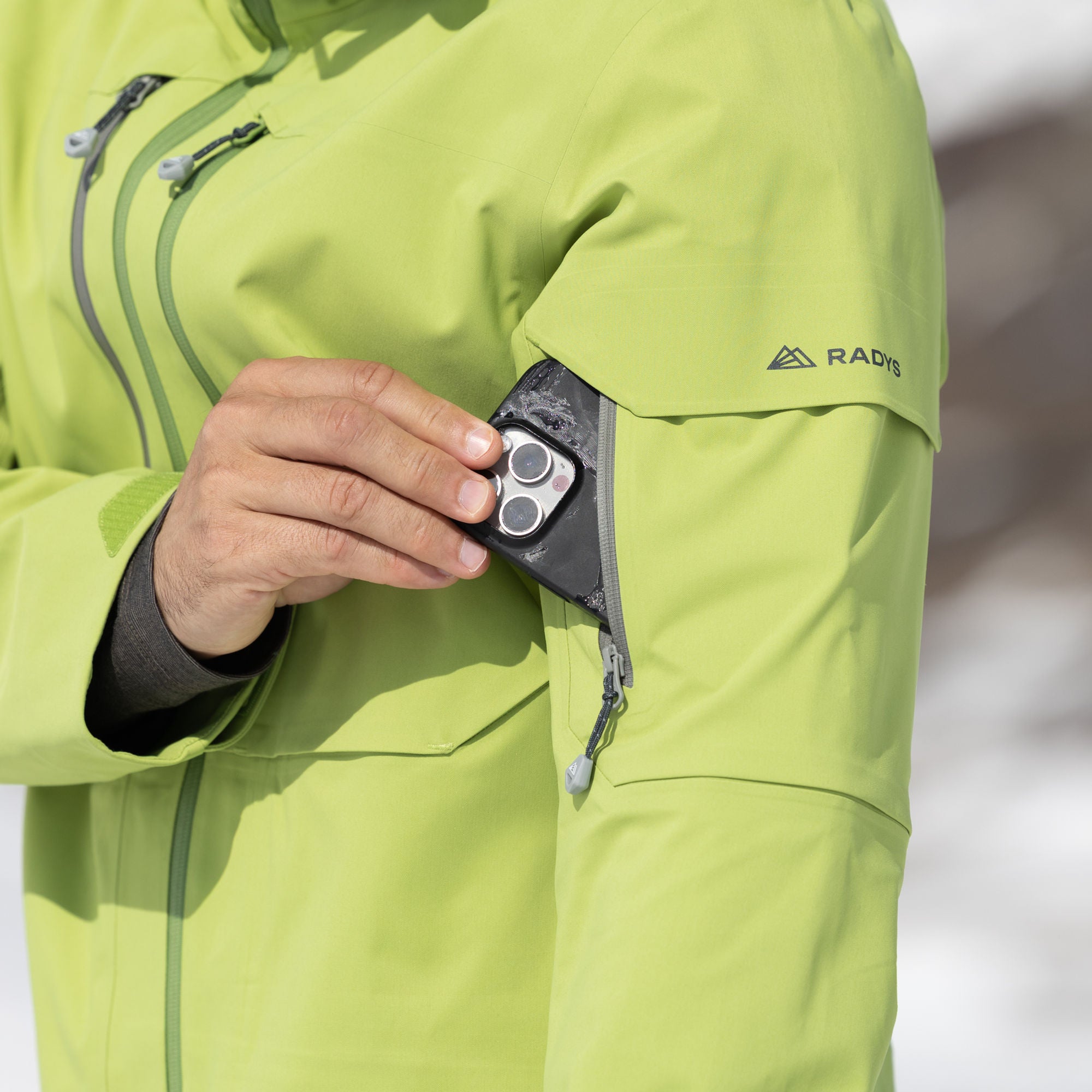 R1 Tech Jacket Men | norfolk green