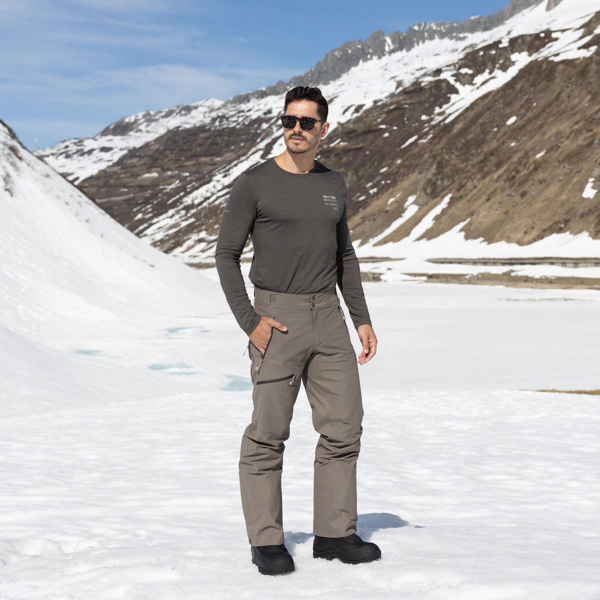 R1 Tech Pants Men | ash