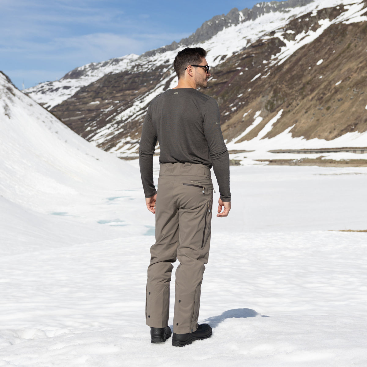 R1 Tech Pants Men | ash