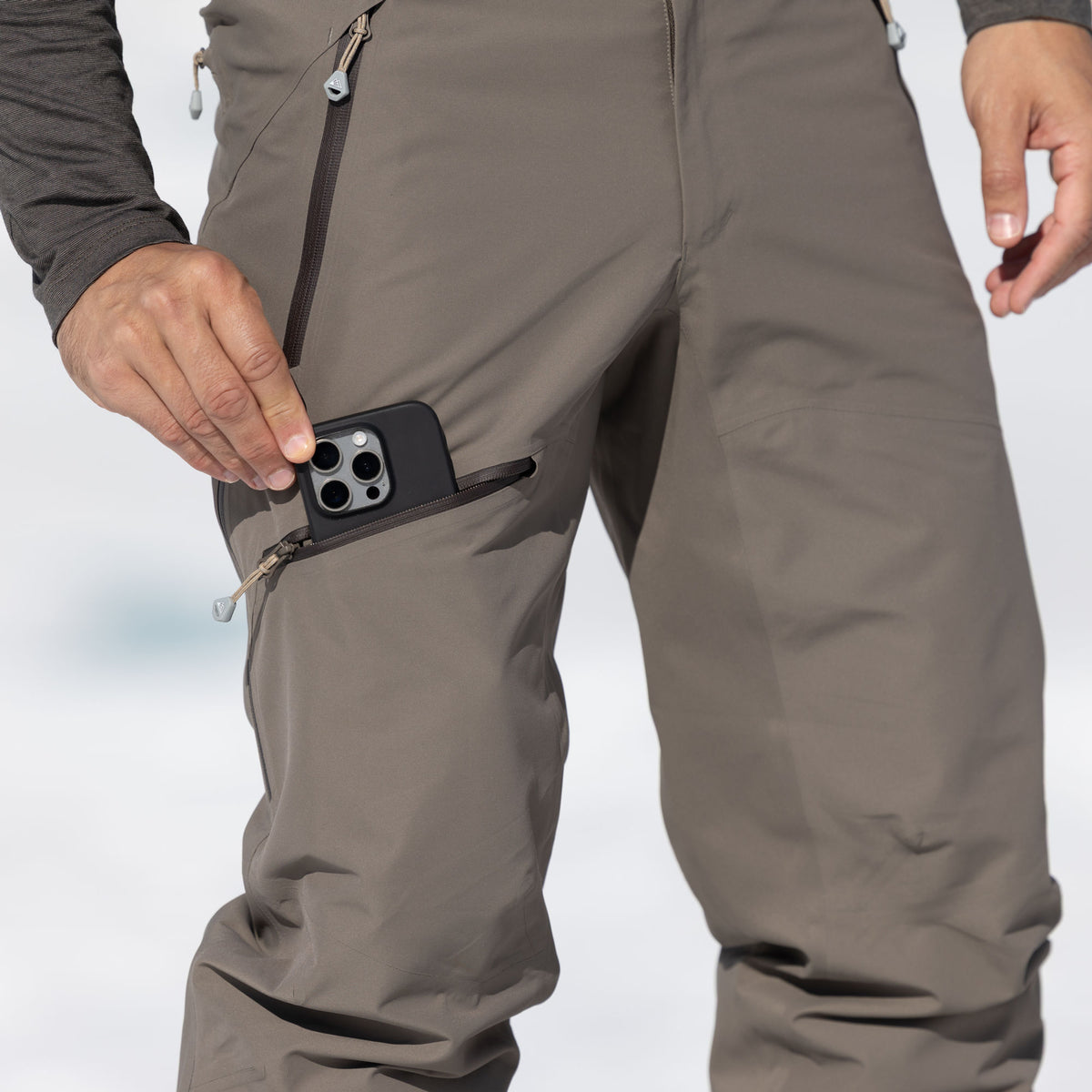 R1 Tech Pants Men | ash