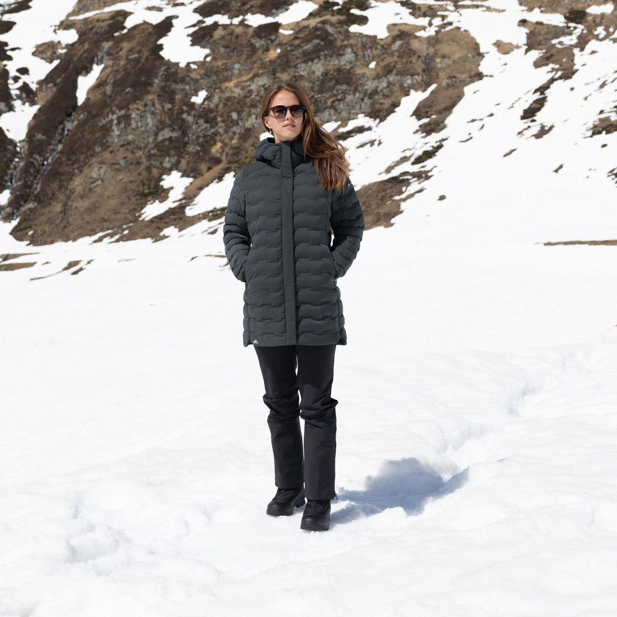 R3 Insulated Coat Women | thyme leaves