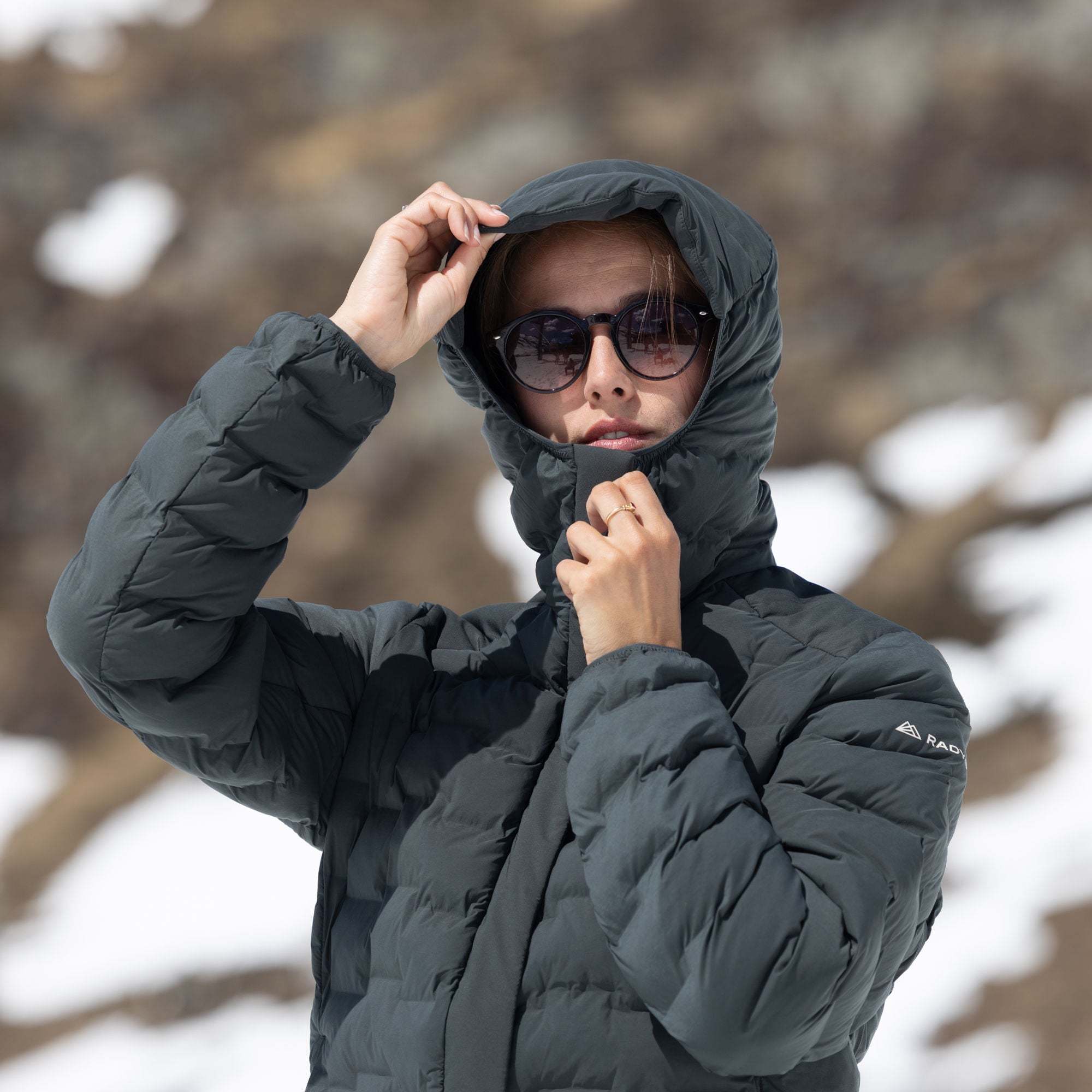R3 Insulated Coat Women | thyme leaves