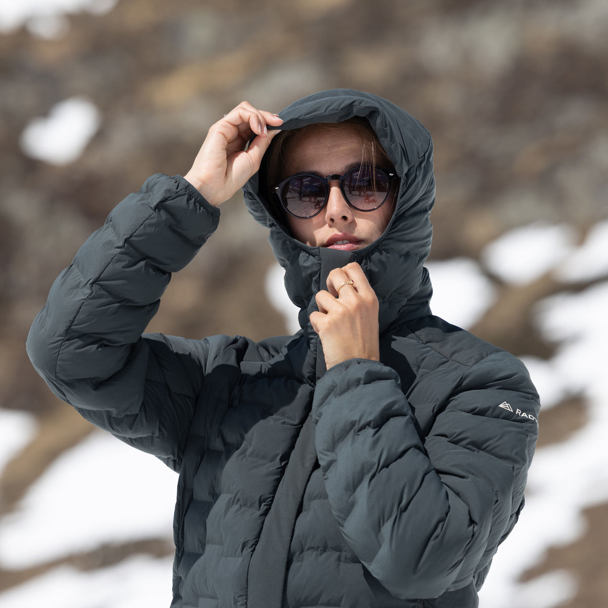 R3 Insulated Coat Women | thyme leaves