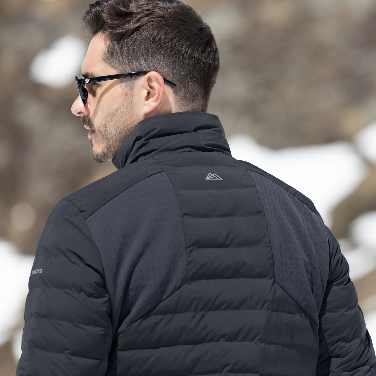 R3 Hybrid Insulated Jacket Men | black