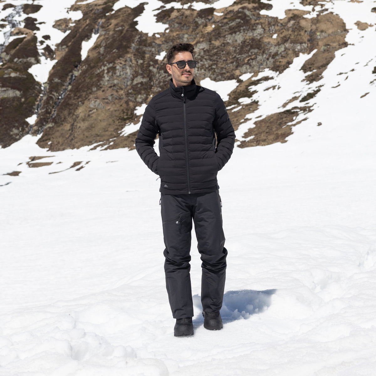 R3 Hybrid Insulated Jacket Men | black