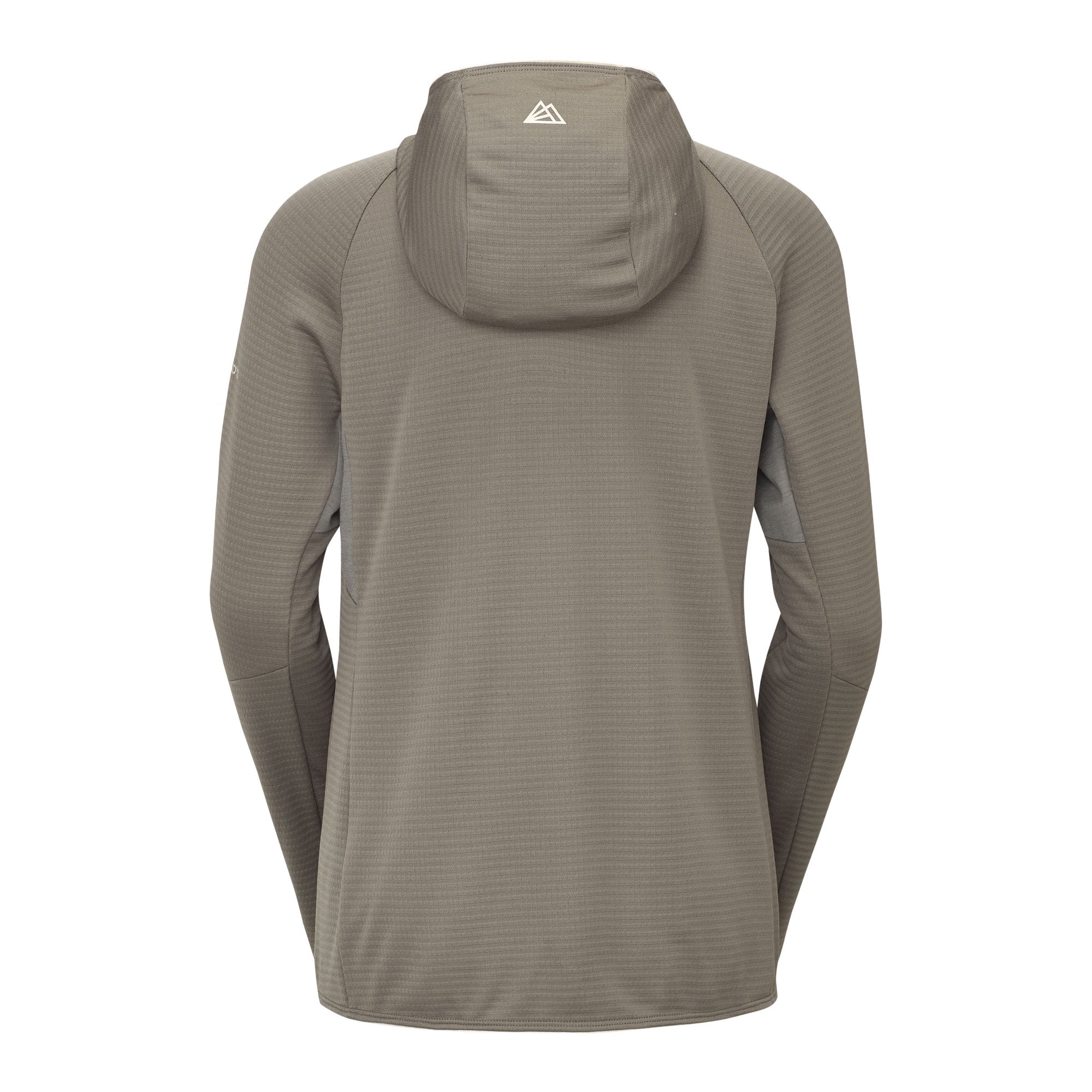 R4 Merino Waffle Hoody Jacket Women | ash