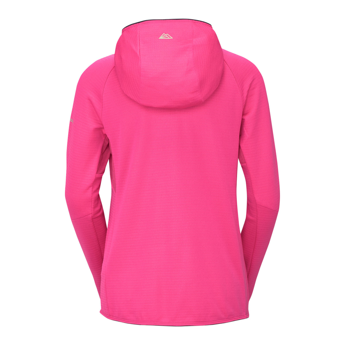 R4 Merino Waffle Hoody Jacket Women | bright pink