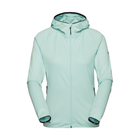 R4 Merino Waffle Hoody Jacket  Women | jade