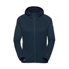 R4 Merino Waffle Hoody Jacket  Women | navy