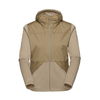 R4 Hybrid Merino Fleece Hoody Femme | cèdre