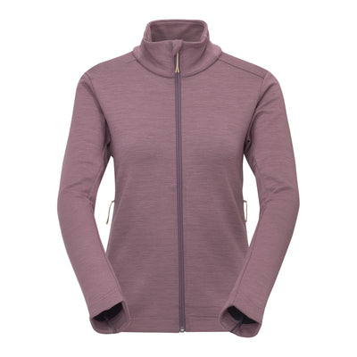 R4 Merino Fleece Jacket Women | grape