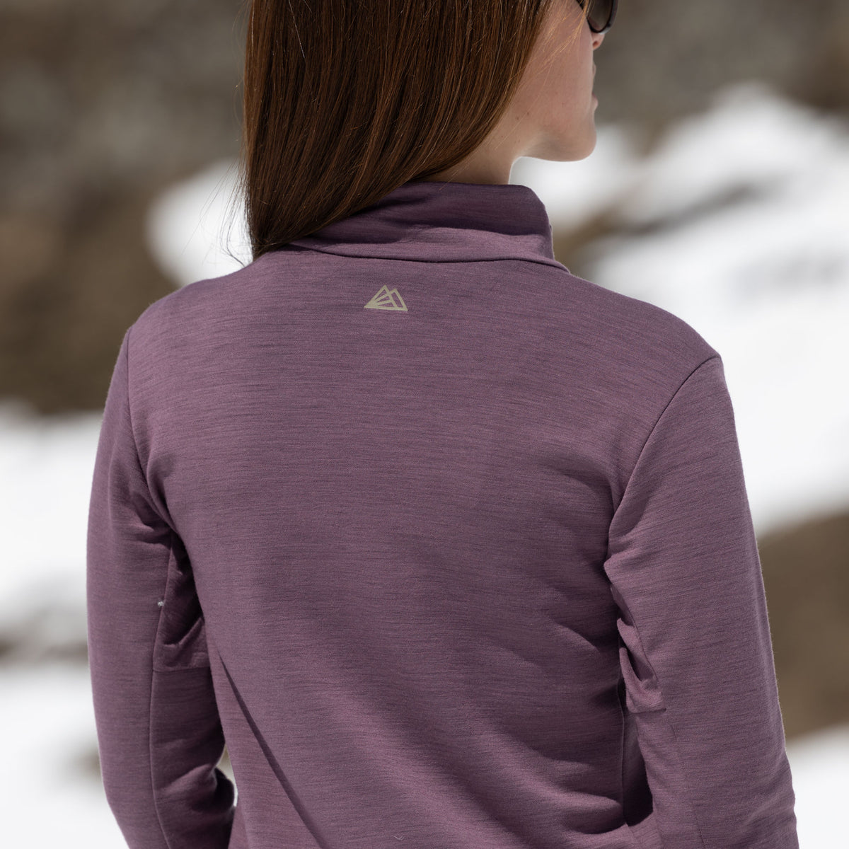 R4 Merino Fleece Jacket Women | grape
