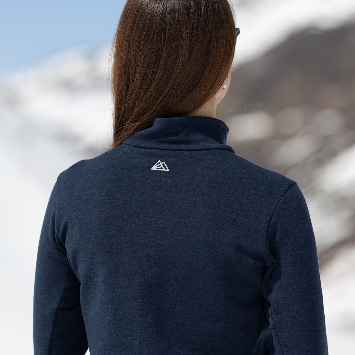 R4 Merino Fleece Jacket Women | navy