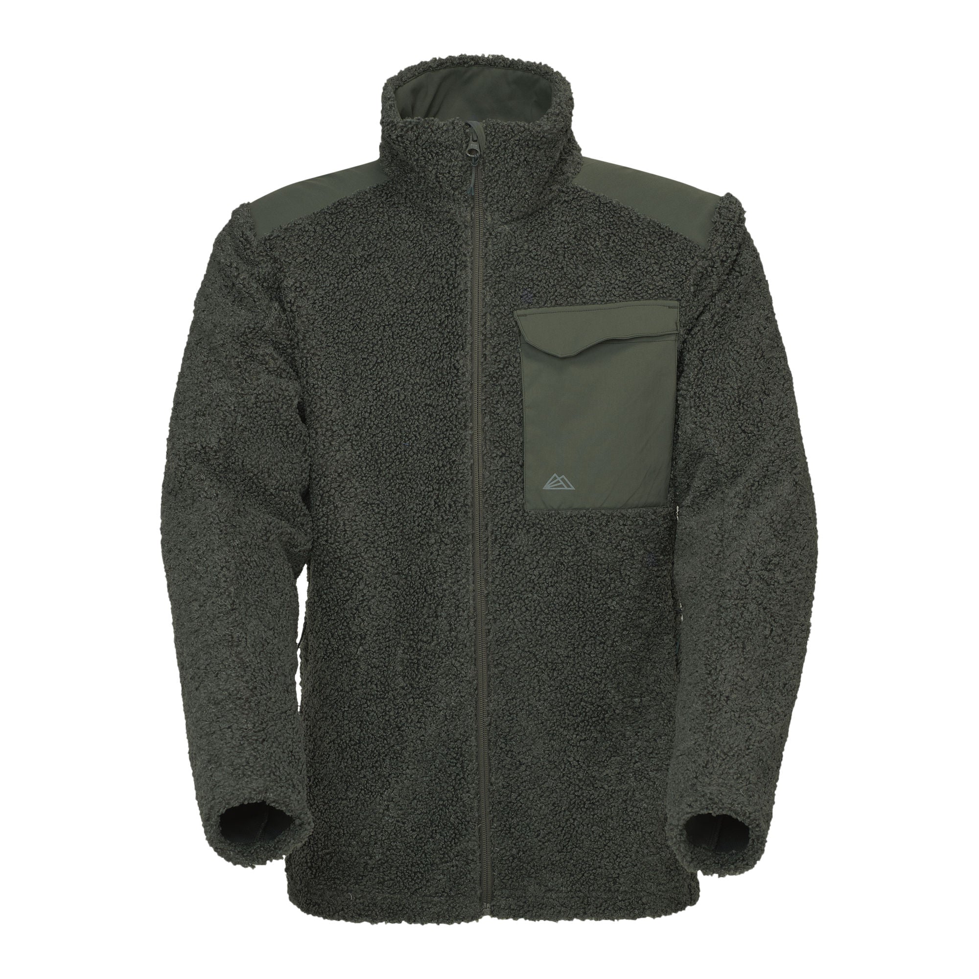 R4 Teddy Fleece Jacket Men | thyme leaves