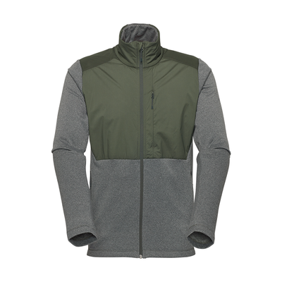 R4 Hybrid Merino Fleece Jacket Men | thyme leaves