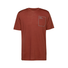 R5 Light Merino T Men | merlot