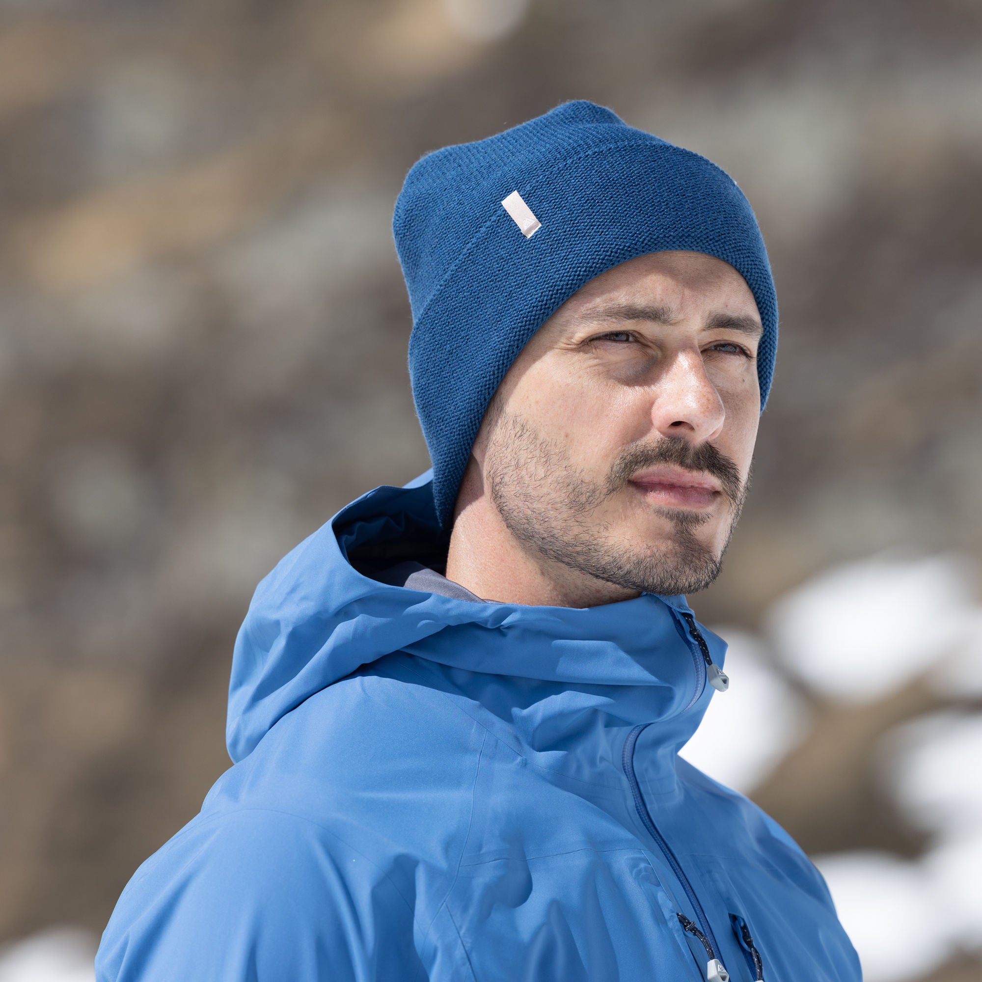 RA Snow Beanie | yale blue
