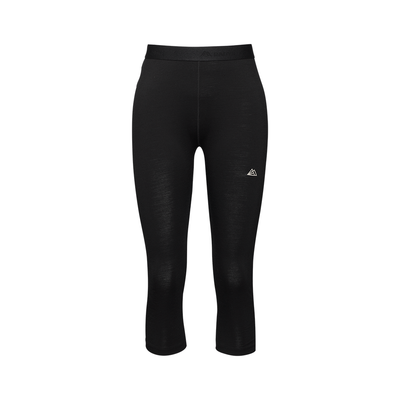 R5 Base Merino 3/4 Pants Women | black
