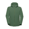 R4 Woven Fleece Hoody Jacket Men | elm green