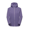 Veste à capuche R4 Woven Fleece Femme | mauve