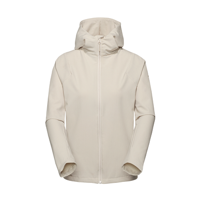 R4 Woven Fleece Hoody Jacket Women | pearl