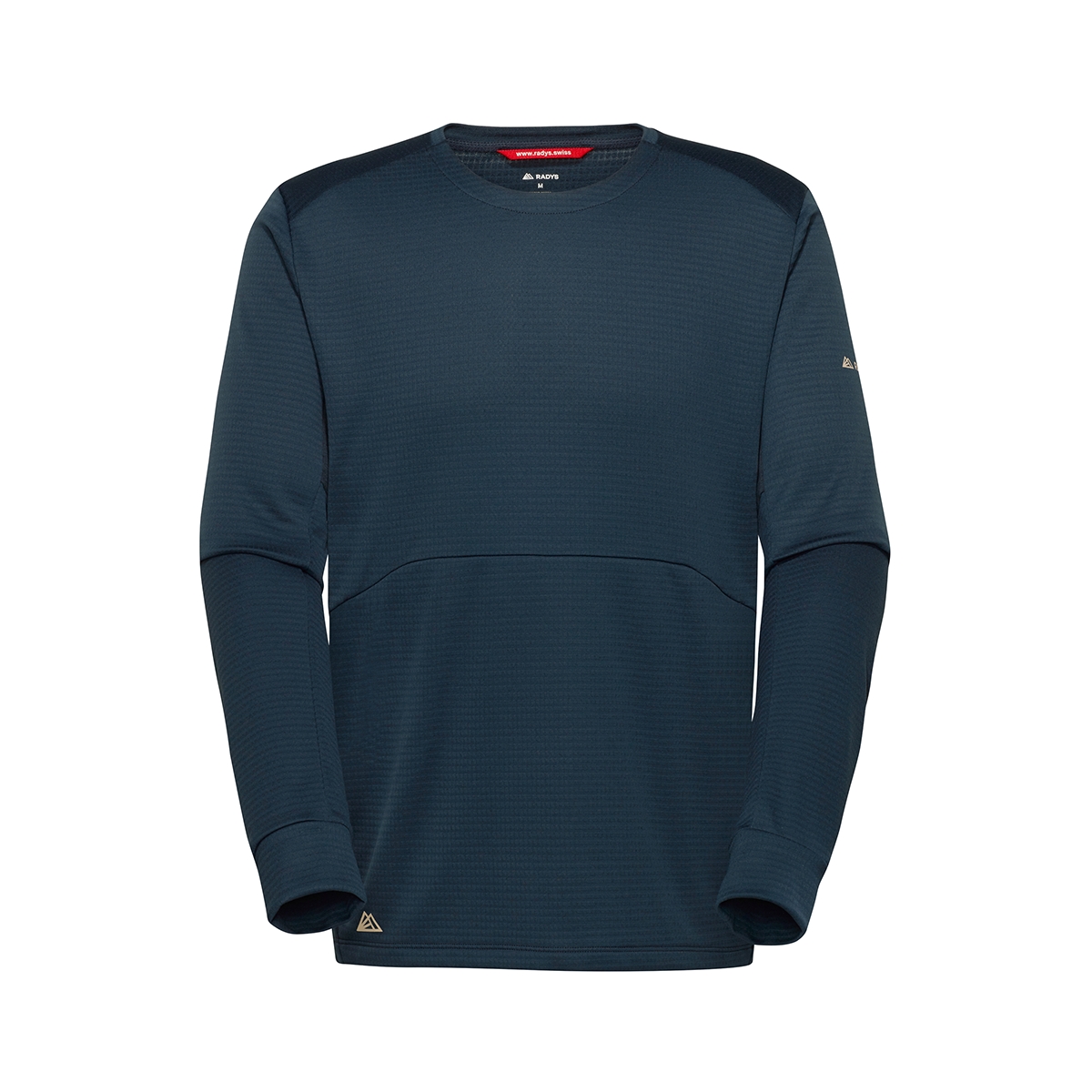 R4 Merino Waffle Sweater Men | navy