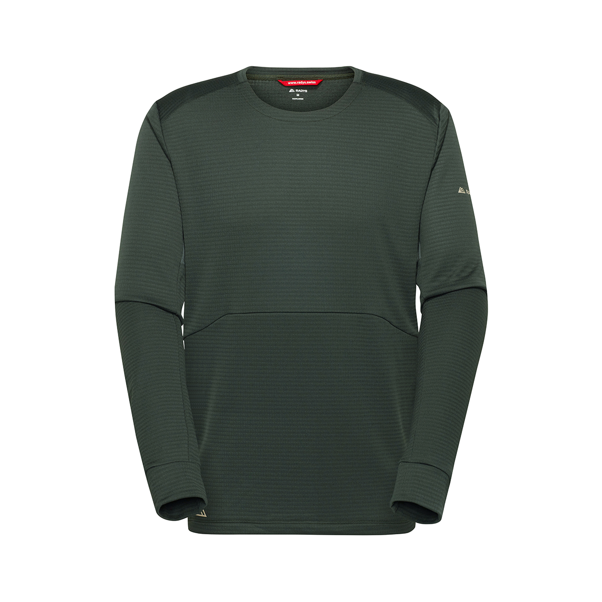 R4 Merino Waffle Sweater Men | thyme leaves