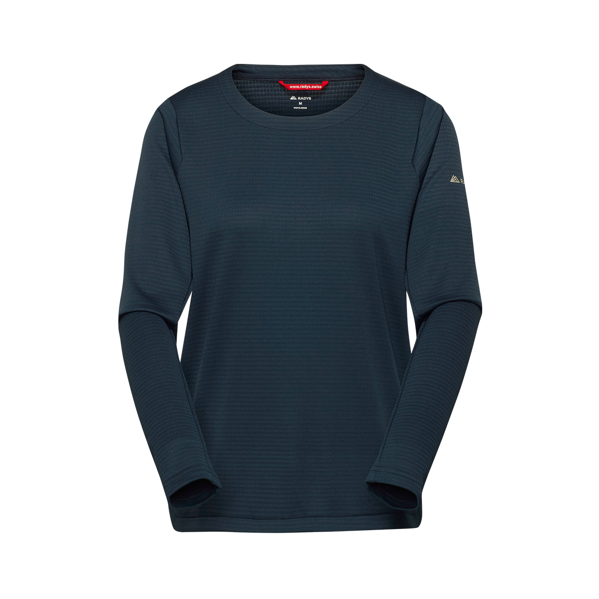 R4 Merino Waffle Sweater Women | navy