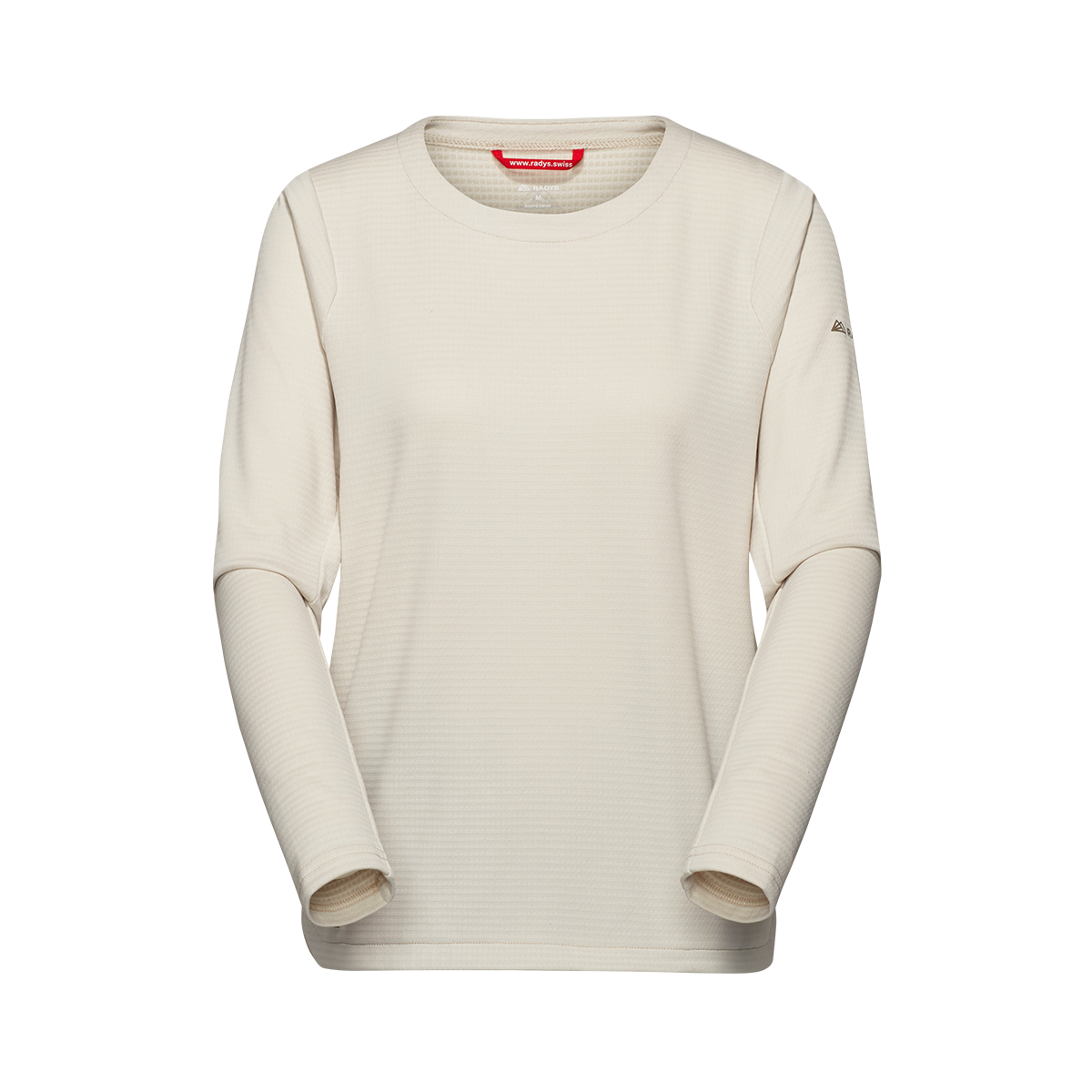 R4 Merino Waffle Sweater Women | pearl