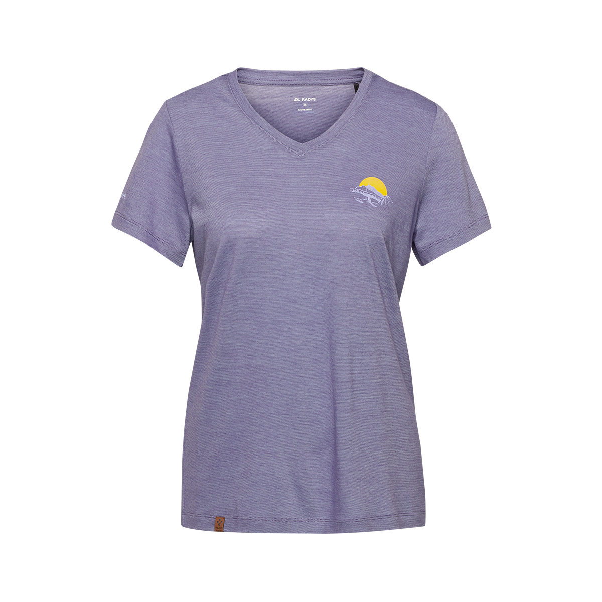R5 Light Merino Saentis T-Shirt Women | mauve