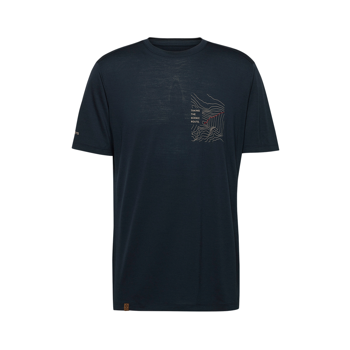R5 Light Merino Scenic T M Men | navy