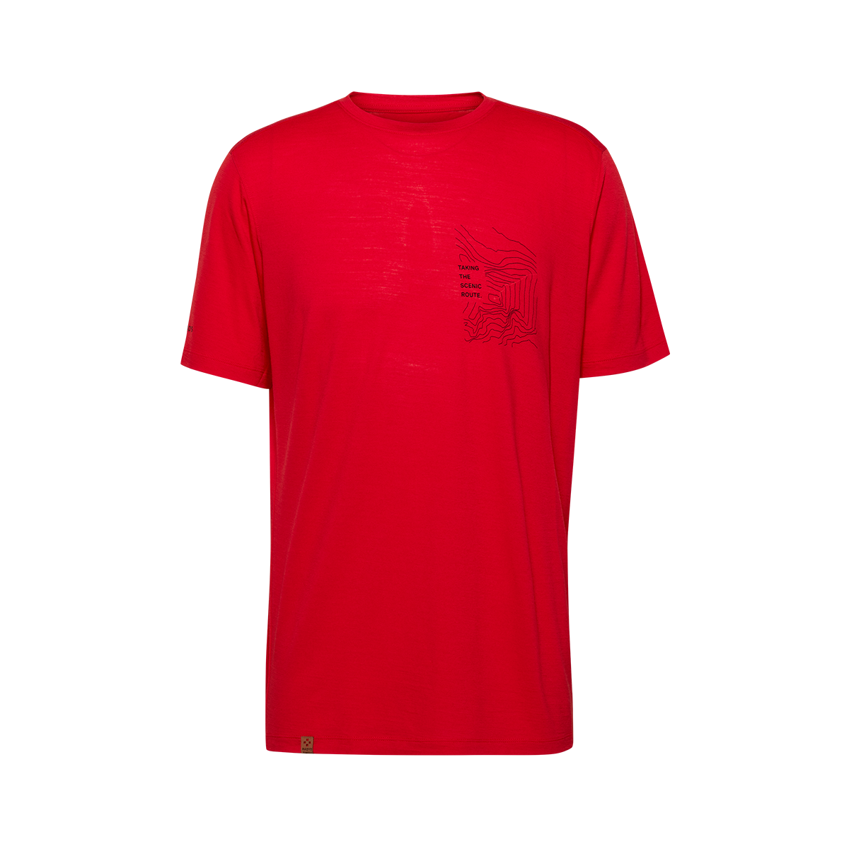 R5 Light Merino Scenic T M Men | signal red