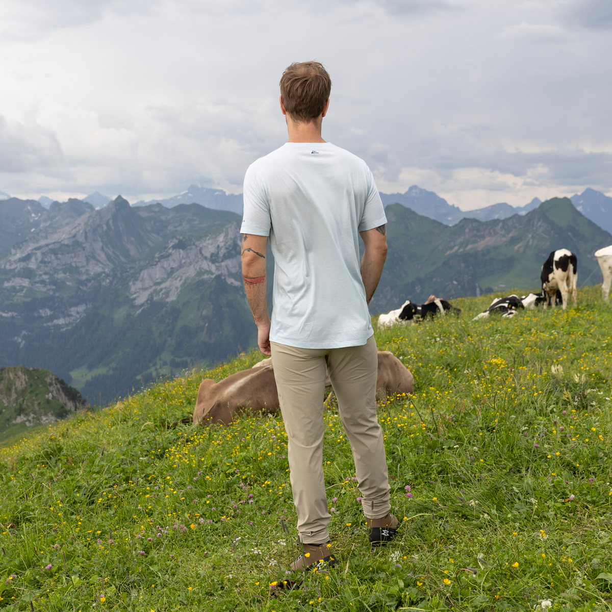 R5 Mint Map T-Shirt Men | dust