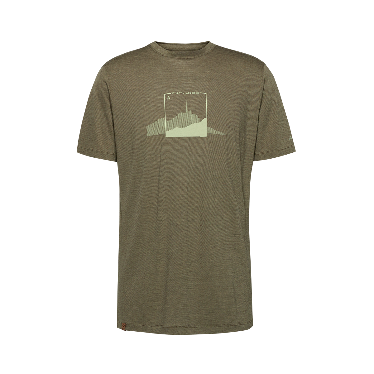 R5 Light Merino Profile T Men | clay