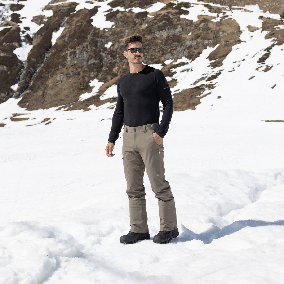 R2 Softshell Pants Men | ash