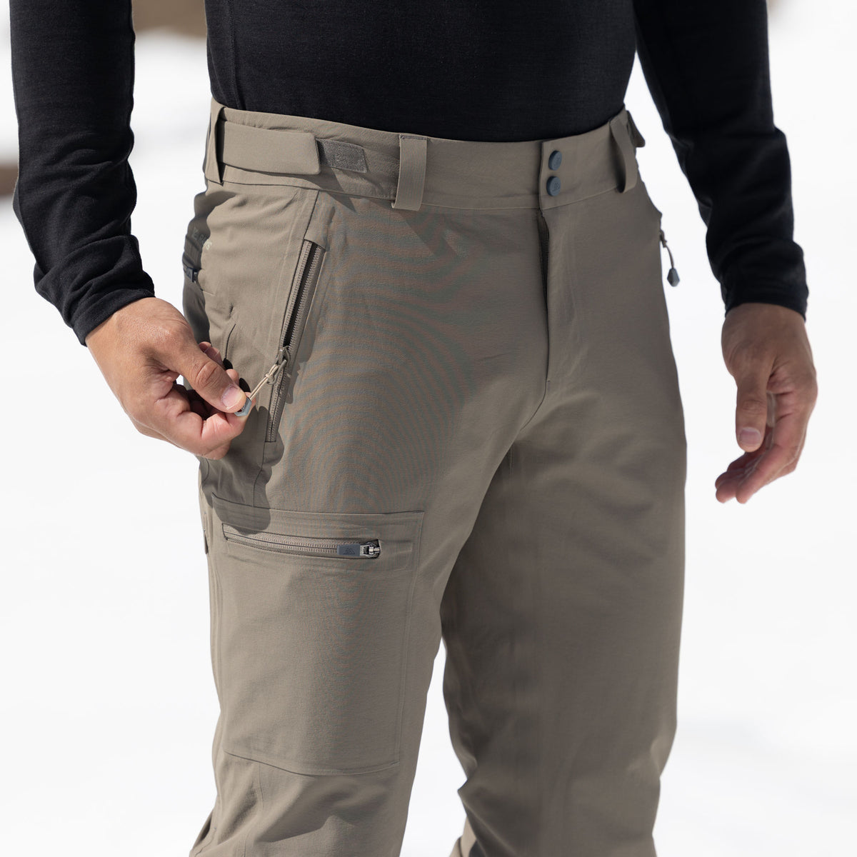 R2 Softshell Pants Men | Ash