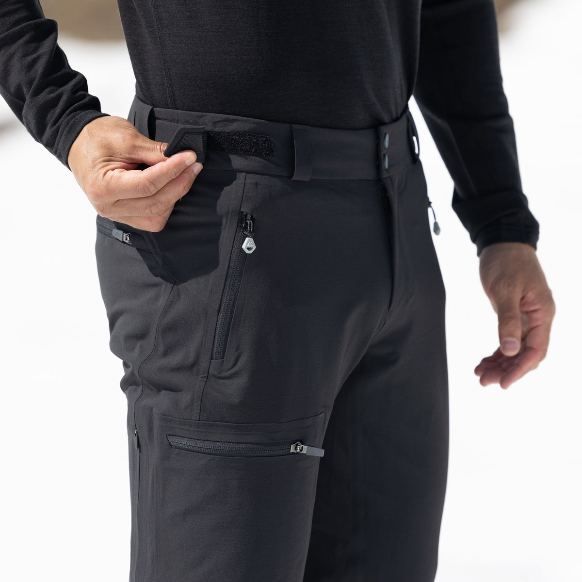 R2 Softshell Pants Men | black