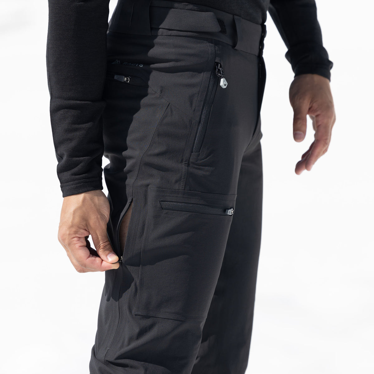 R2 Softshell Pants Men | black
