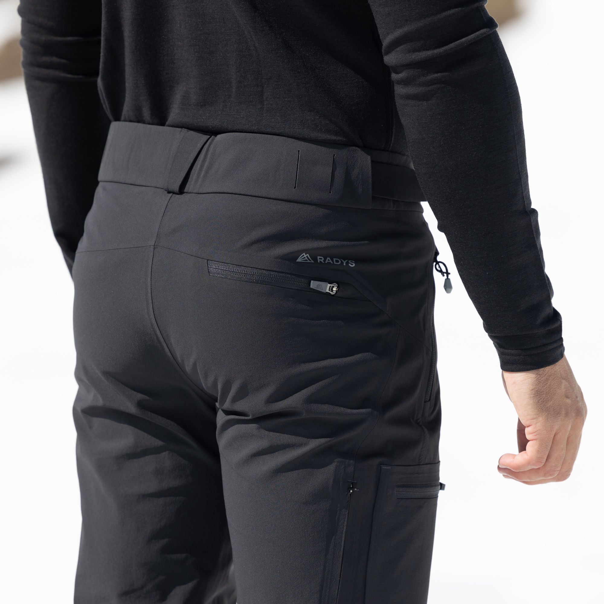 R2 Softshell Pants Men | black