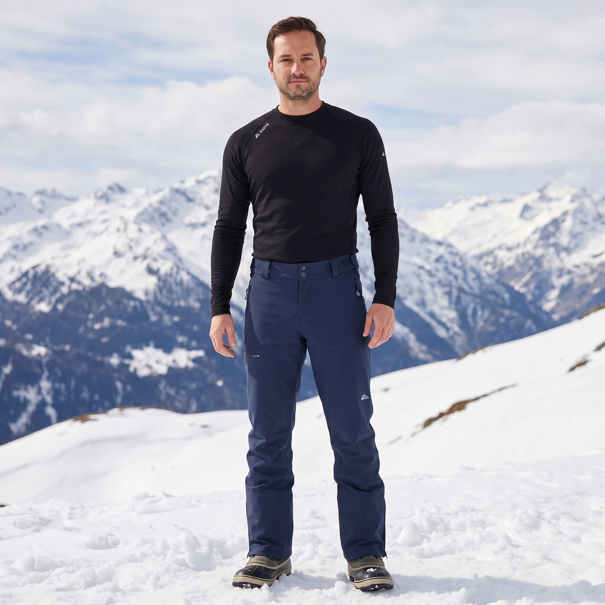 R2 Softshell Pants Men | navy