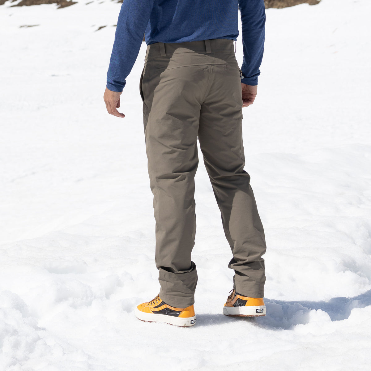 R2 Winter Hiking Softshell Pants Men | ash