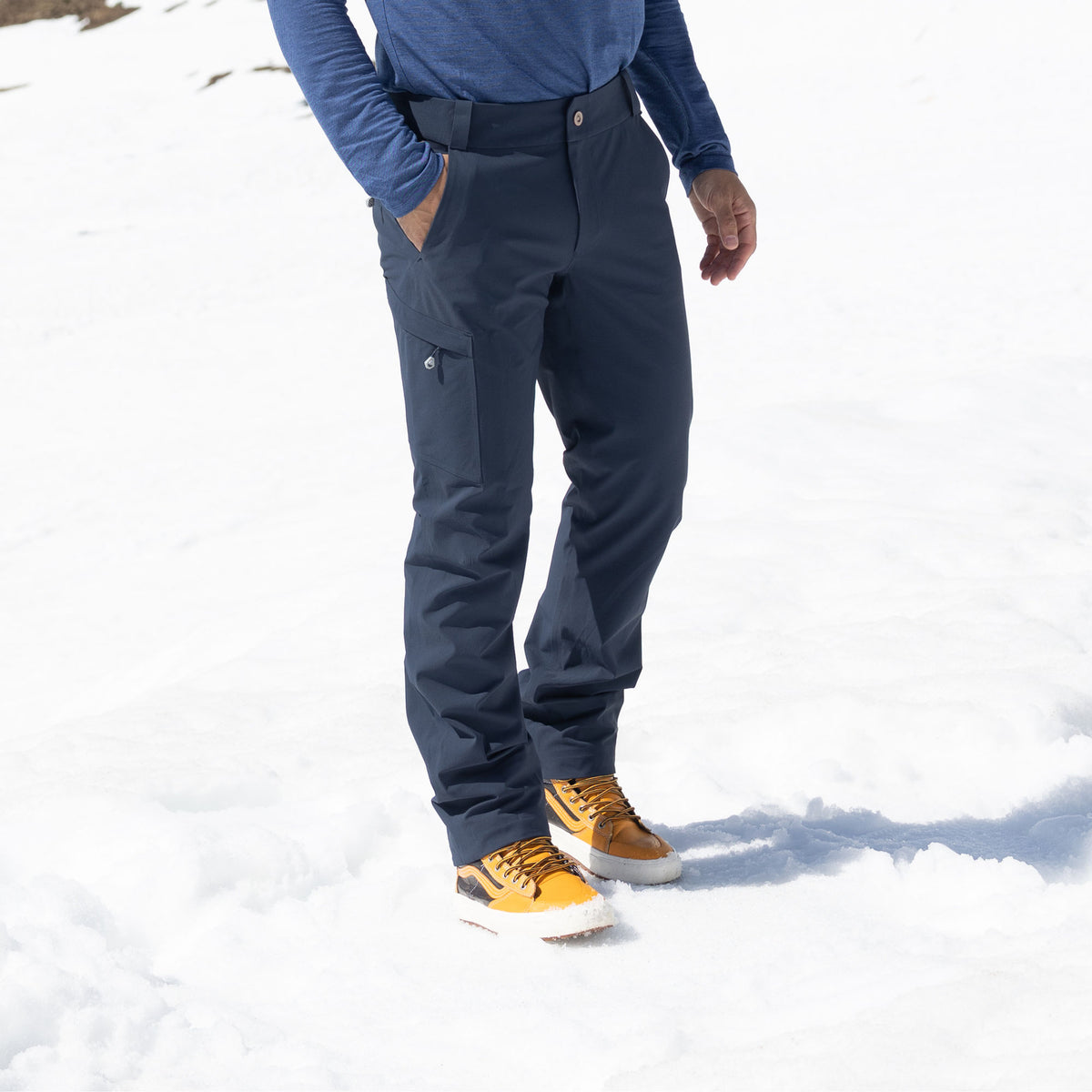 R2 Winter Hiking Softshell Pan Men | navy
