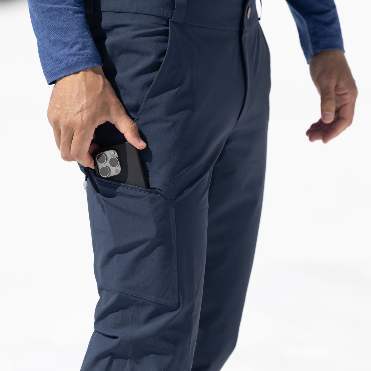 R2 Winter Hiking Softshell Pan Men | navy