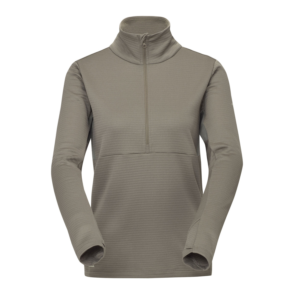 R4 Merino Waffle Pull Women | ash