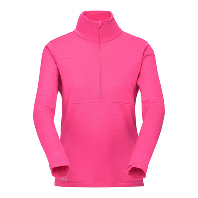 R4 Merino Waffle Pull Women | bright pinkt