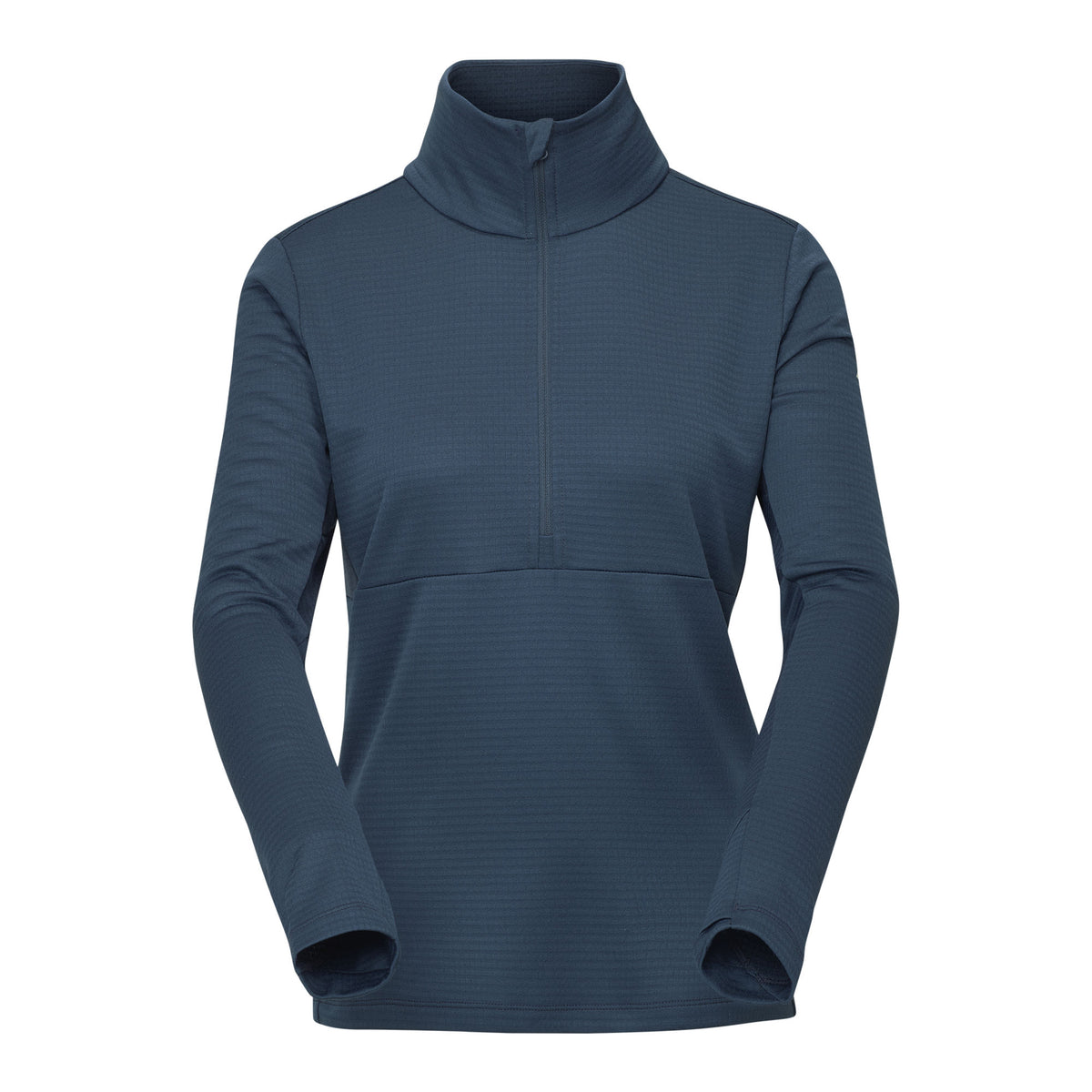 R4 Merino Waffle Pull Women | navy