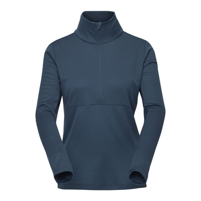 R4 Merino Waffle Pull Women | navy