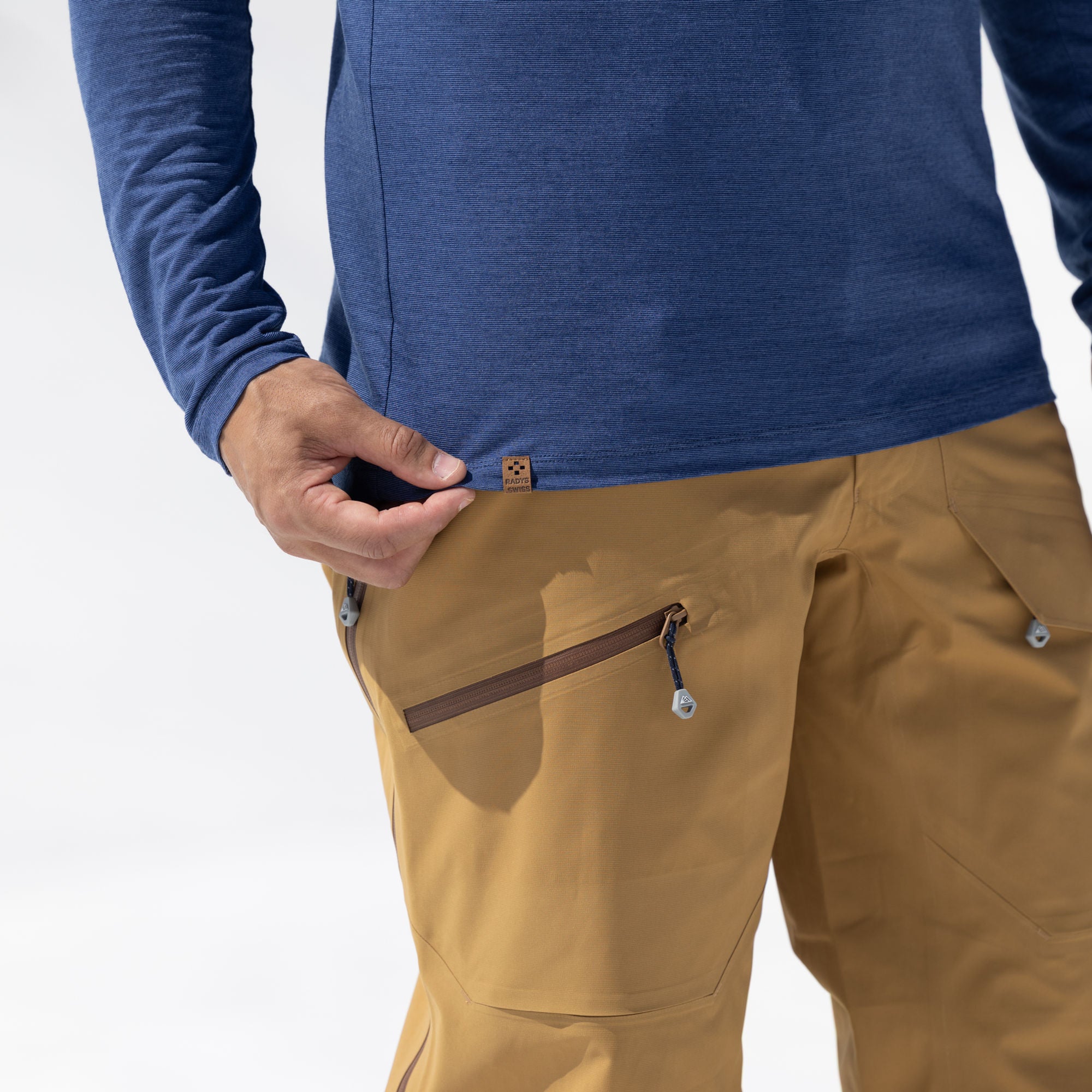 R5 Free Mountain Merino Shirt Men | yale blue