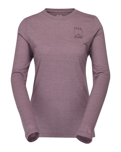 R5 Free Mountain Merino Shirt Women | plum
